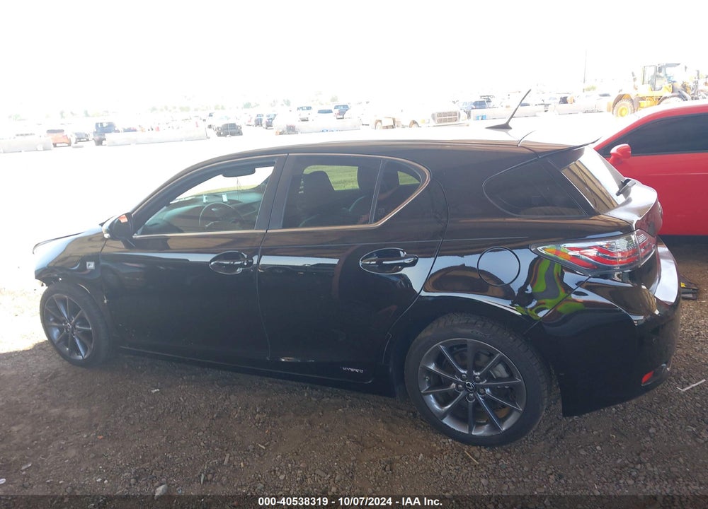 2013 LEXUS CT 200H VIN: JTHKD5BH5D2167749