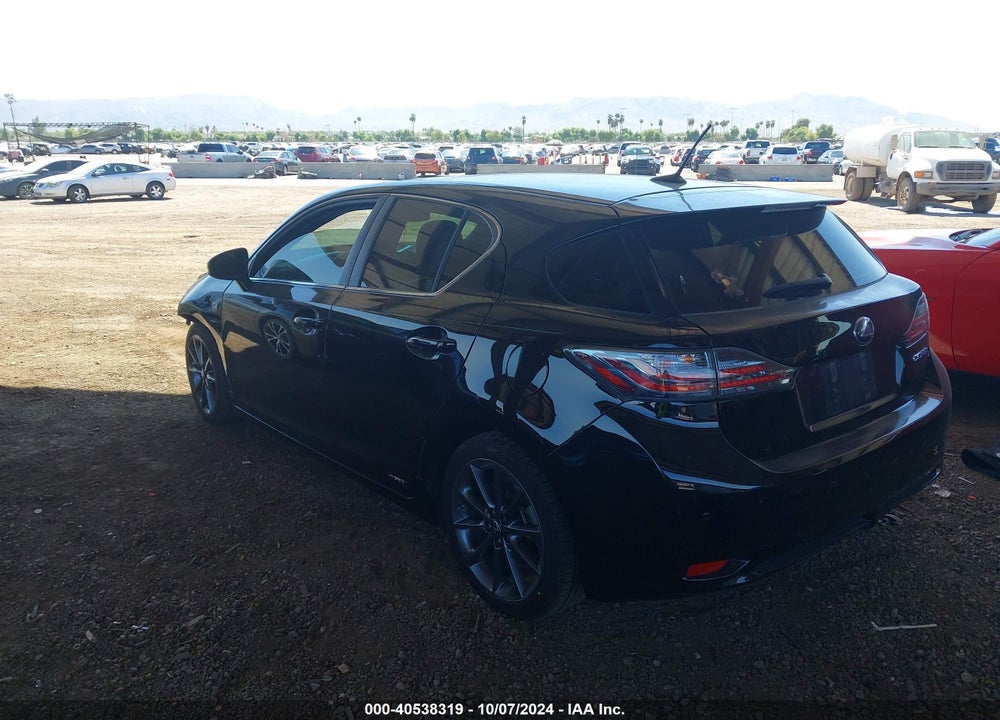 2013 LEXUS CT 200H VIN: JTHKD5BH5D2167749