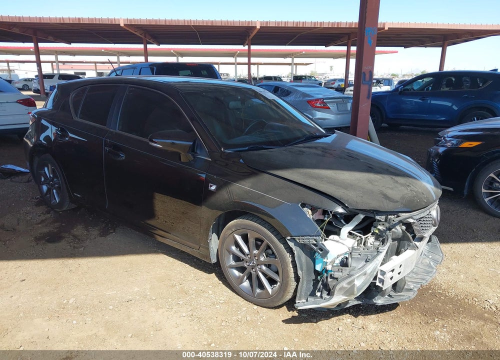 2013 LEXUS CT 200H VIN: JTHKD5BH5D2167749