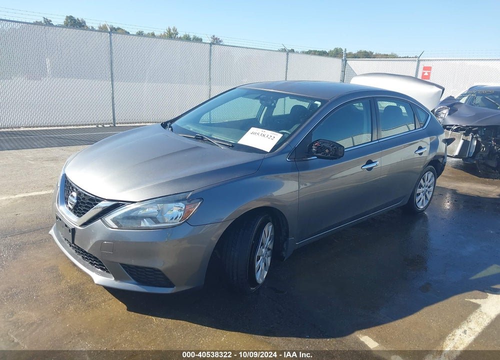 2016 NISSAN SENTRA SV VIN: 3N1AB7AP7GY312676