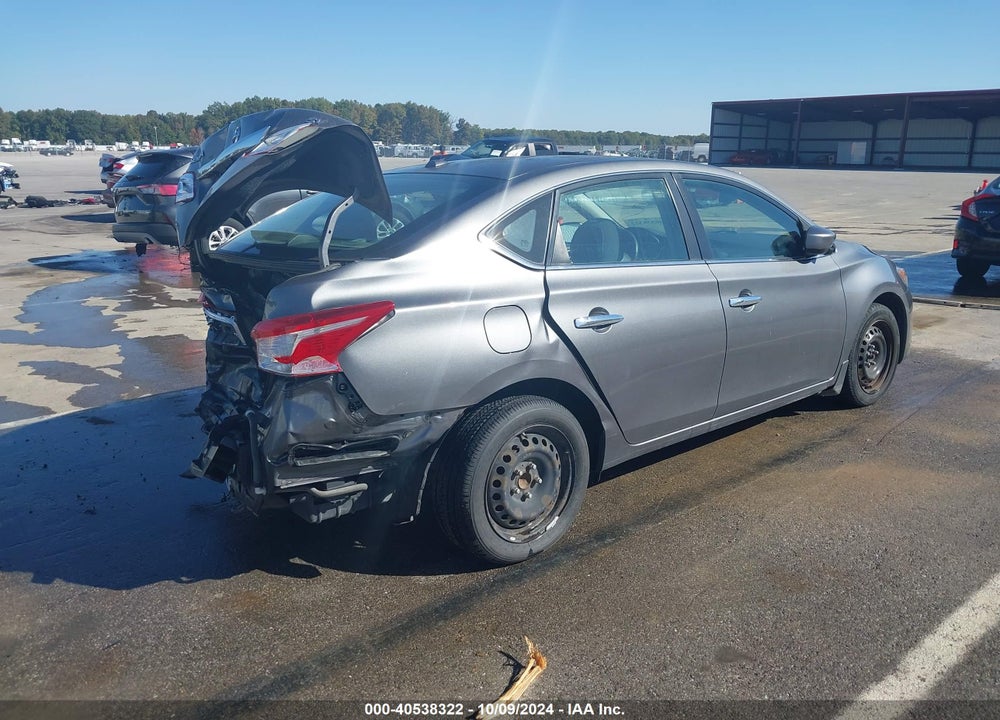2016 NISSAN SENTRA SV VIN: 3N1AB7AP7GY312676