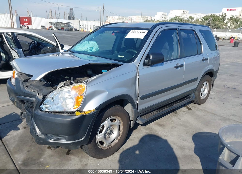 2002 HONDA CR-V LX VIN: JHLRD68442C018852