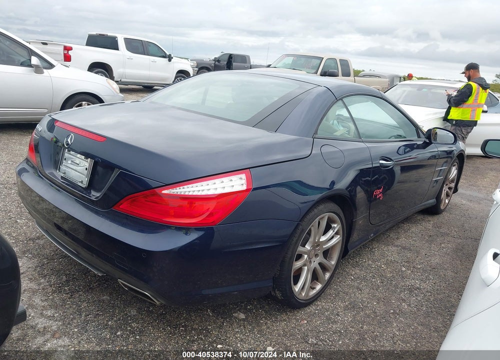 2014 MERCEDES-BENZ SL 550 VIN: WDDJK7DA7EF027412