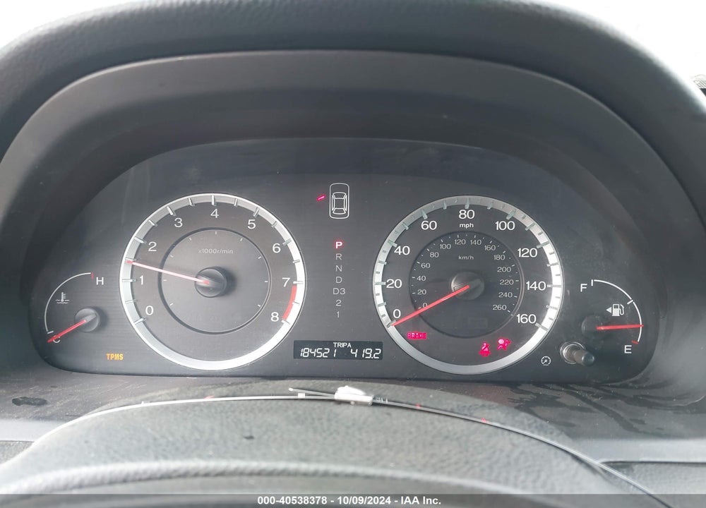 2009 HONDA ACCORD 2.4 EX-L VIN: 1HGCP26809A195558