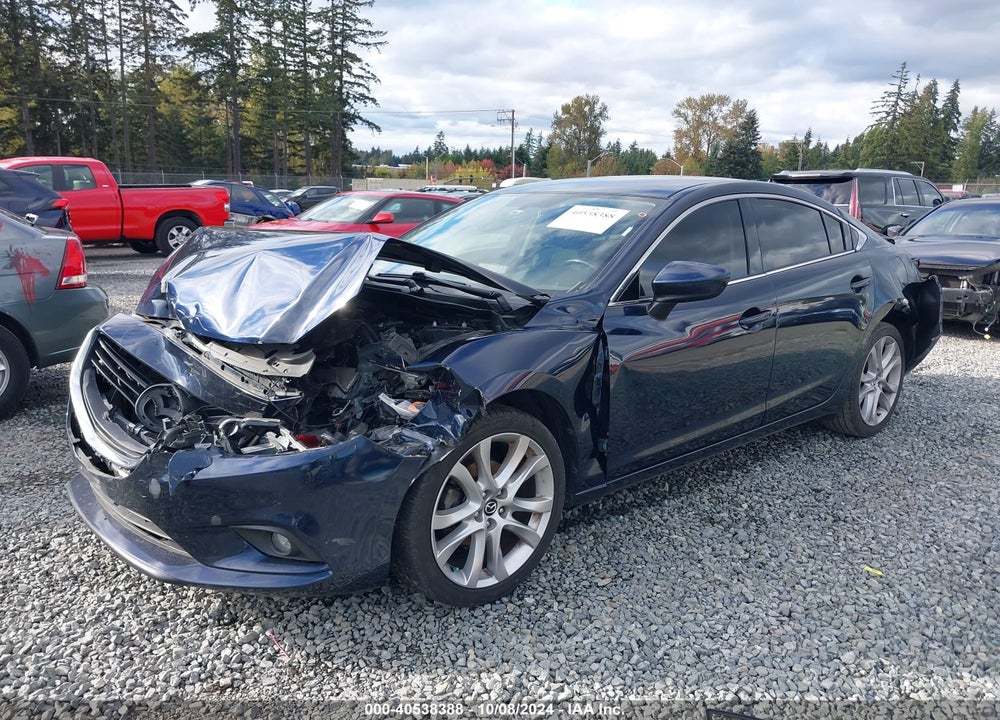 2016 MAZDA 6 I TOURING VIN: JM1GJ1V59G1473129