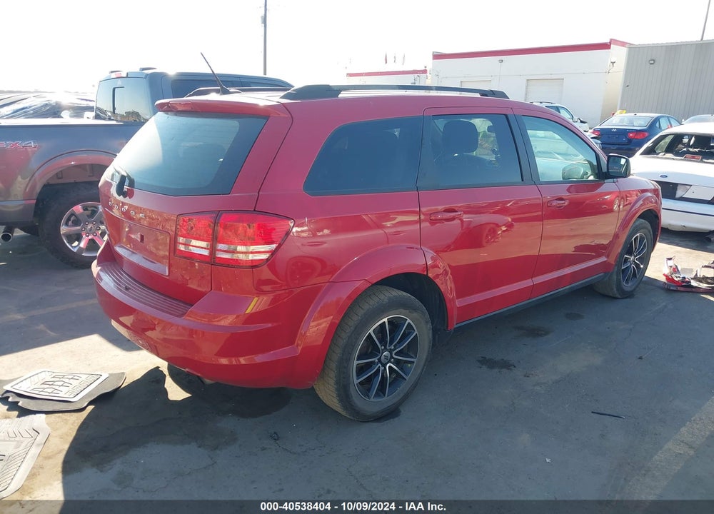 2018 DODGE JOURNEY SE VIN: 3C4PDCAB5JT340317