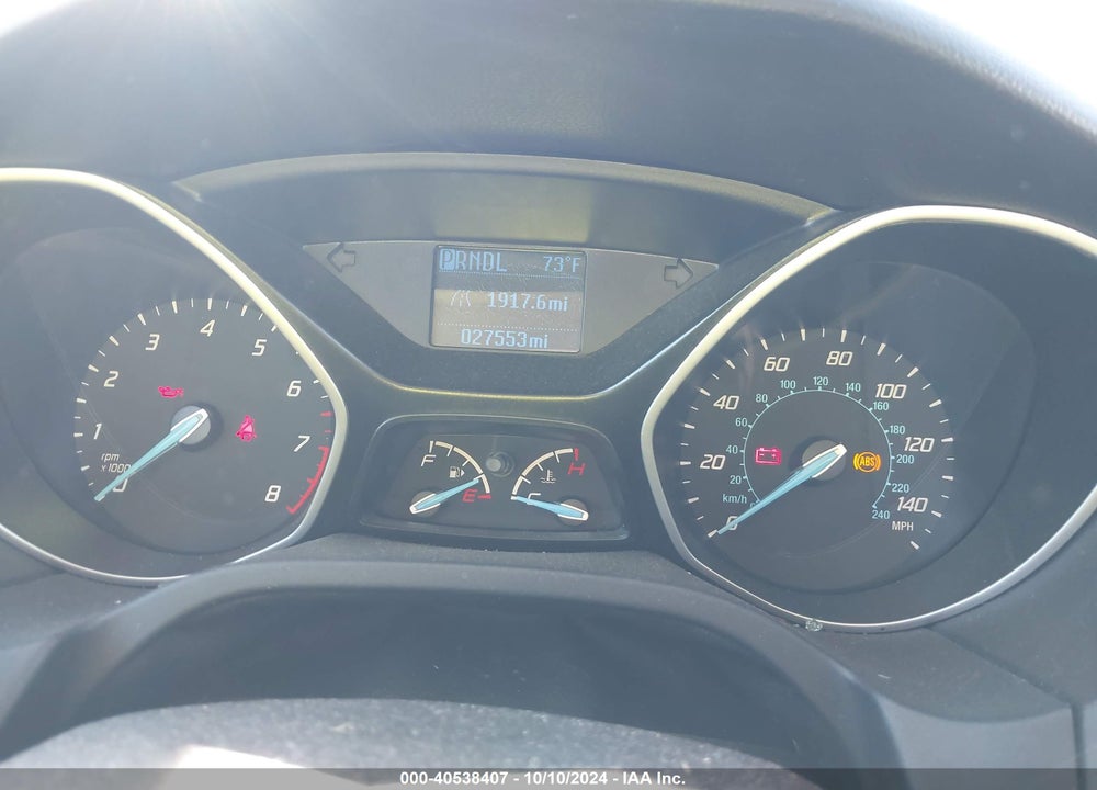 2013 FORD FOCUS VIN: 1FADP3E21DL104578