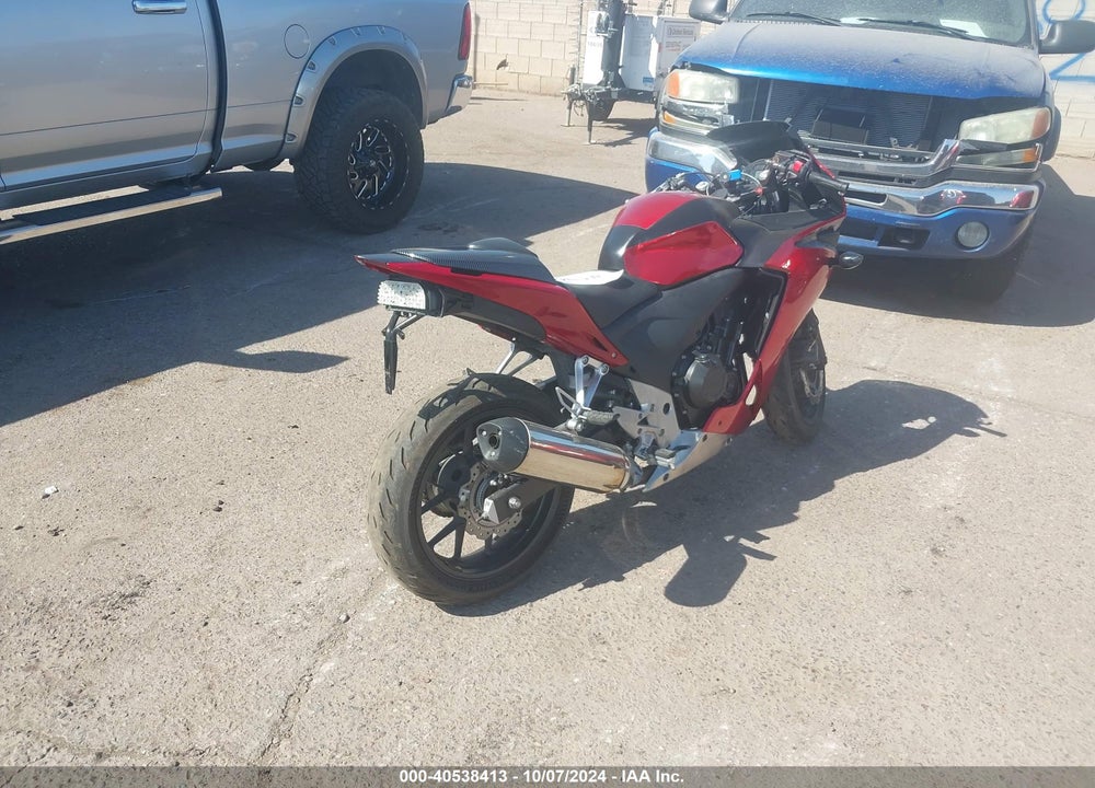 2014 HONDA CBR500 RA-ABS VIN: MLHPC4402E5100244