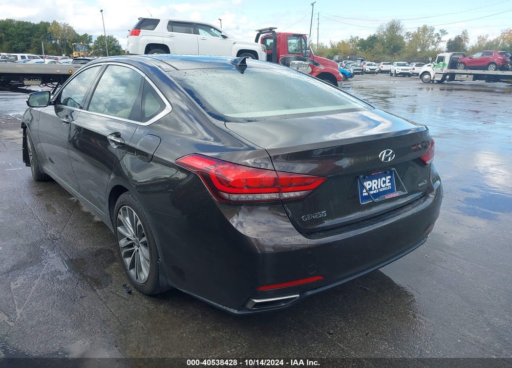 2015 HYUNDAI GENESIS 3.8 VIN: KMHGN4JEXFU087663