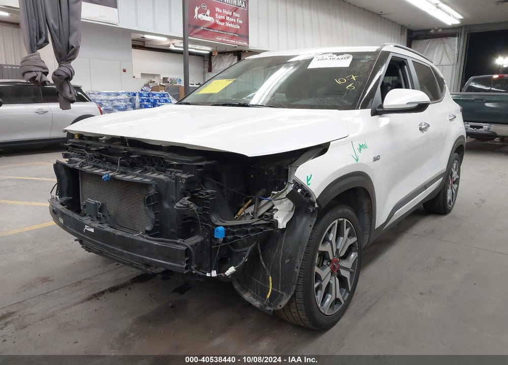 2022 KIA SELTOS SX TURBO VIN: KNDETCA23N7255688