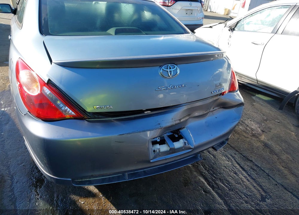 2006 TOYOTA CAMRY SOLARA SE SPORT V6 VIN: 4T1CA38P26U083179
