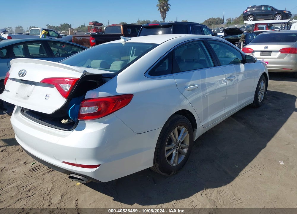 2017 HYUNDAI SONATA SE VIN: 5NPE24AF0HH443614