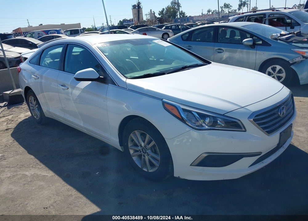 2017 HYUNDAI SONATA SE VIN: 5NPE24AF0HH443614
