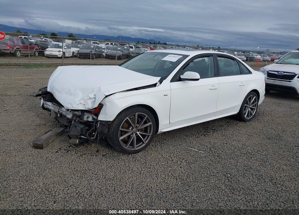 2016 AUDI A4 2.0T PREMIUM VIN: WAUBFAFLXGN014416