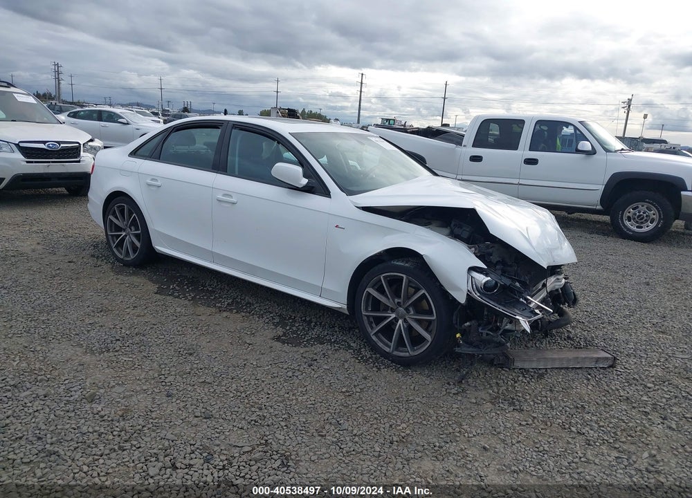 2016 AUDI A4 2.0T PREMIUM VIN: WAUBFAFLXGN014416