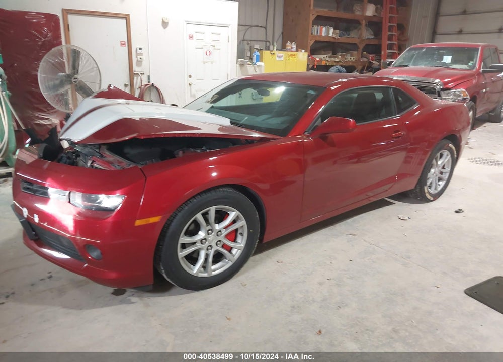 2014 CHEVROLET CAMARO 1LT VIN: 2G1FB1E34E9304807