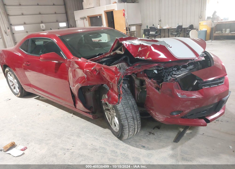 2014 CHEVROLET CAMARO 1LT VIN: 2G1FB1E34E9304807