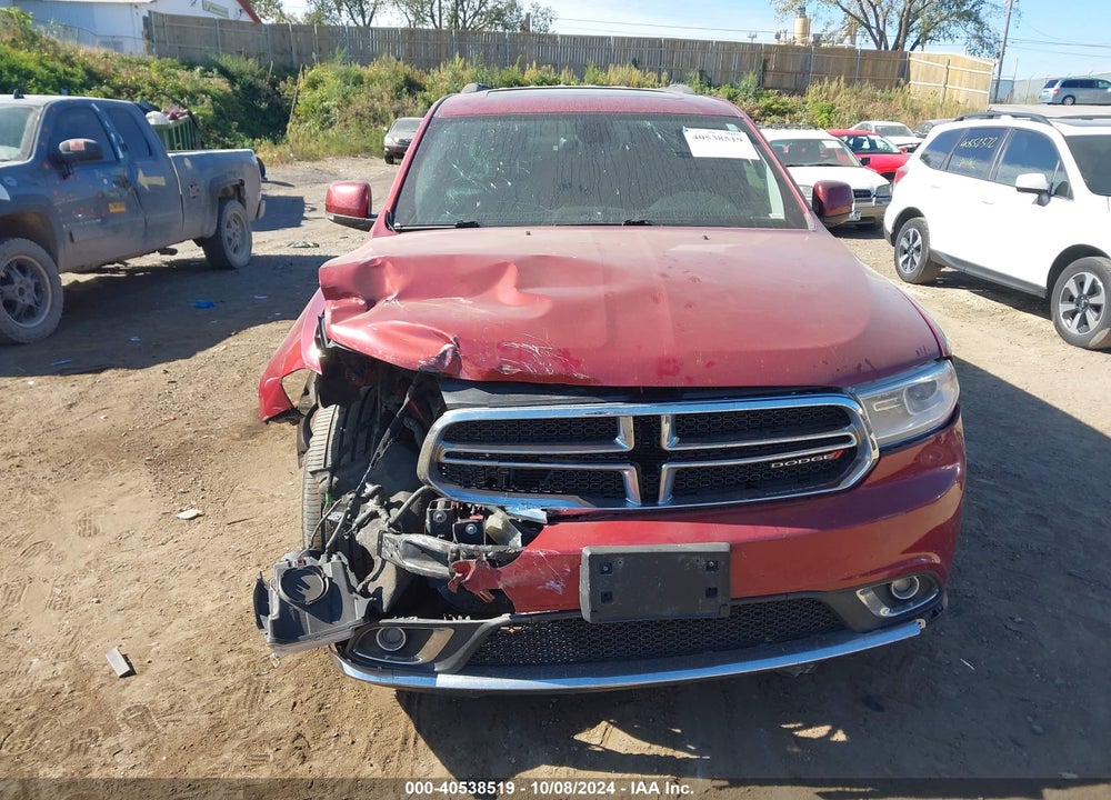 2014 DODGE DURANGO LIMITED VIN: 1C4RDJDG4EC522385