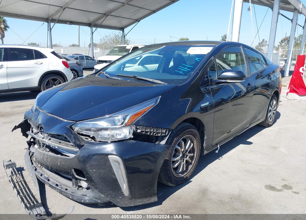 2020 TOYOTA PRIUS LE VIN: JTDL9RFU7L3013767