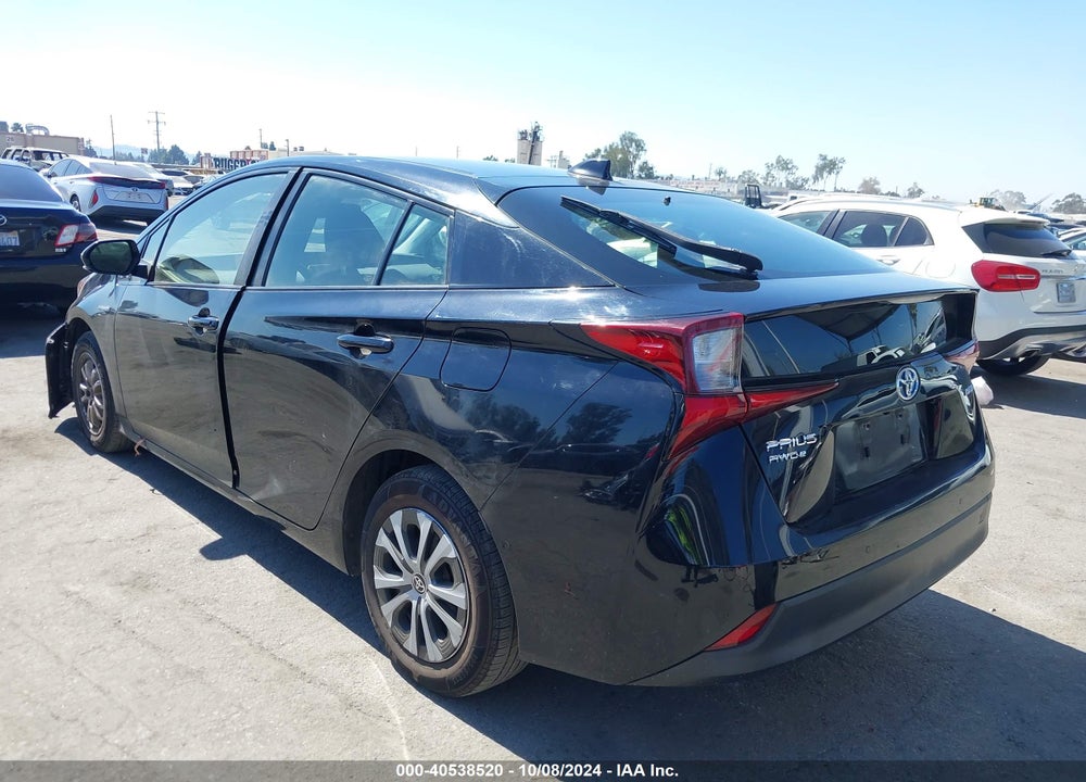 2020 TOYOTA PRIUS LE VIN: JTDL9RFU7L3013767