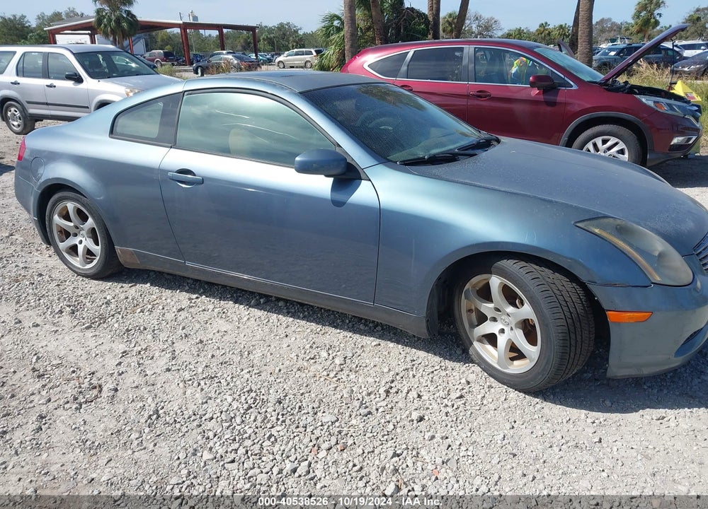 2005 INFINITI G35 VIN: JNKCV54E65M417154