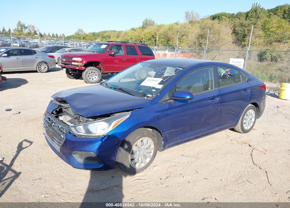 2021 HYUNDAI ACCENT SE VIN: 3KPC24A64ME129521