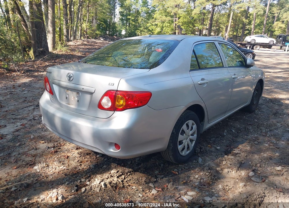 2010 TOYOTA COROLLA LE VIN: 1NXBU4EE9AZ187804