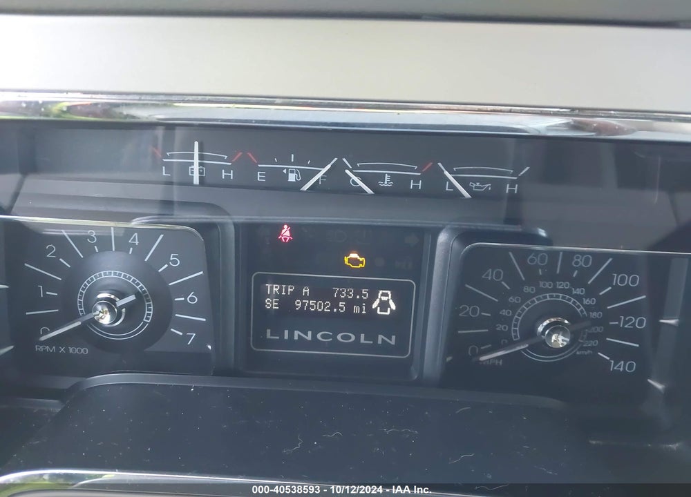 2008 LINCOLN NAVIGATOR VIN: 5LMFU28508LJ19387