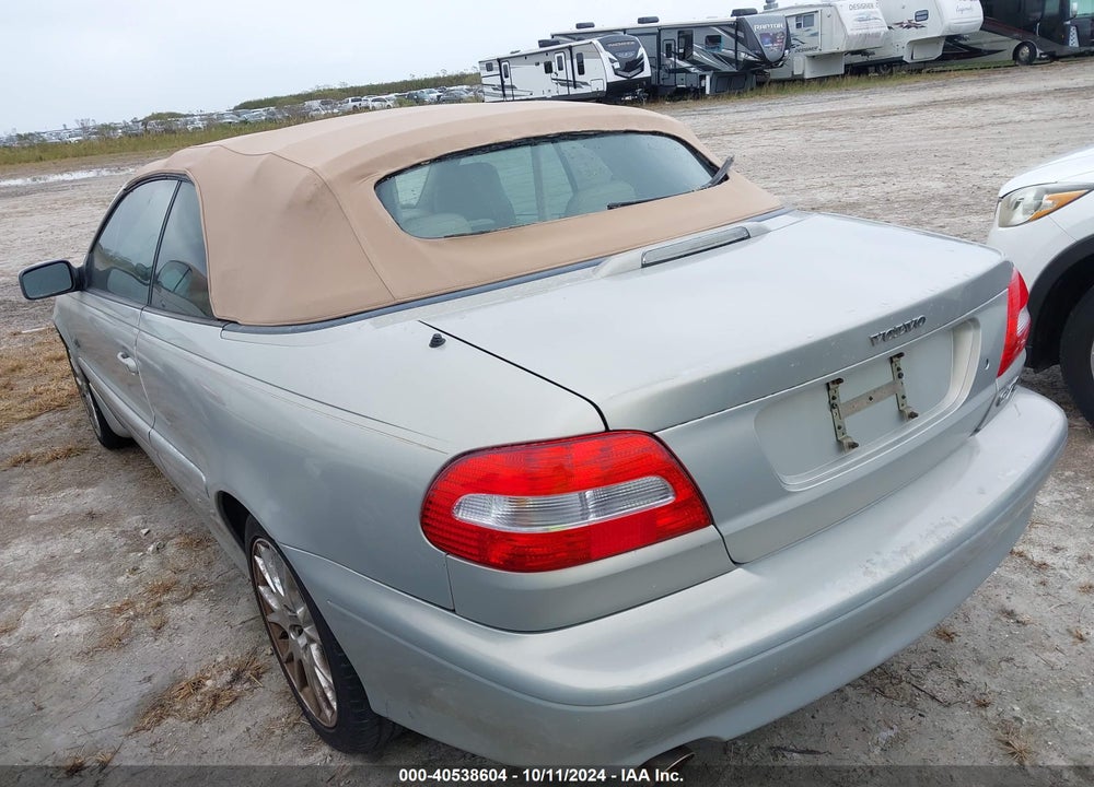 2004 VOLVO C70 HT VIN: YV1NC62D04J049712