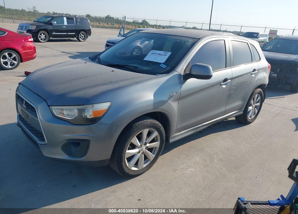 2014 MITSUBISHI OUTLANDER SPORT ES VIN: 4A4AP3AU6EE016953