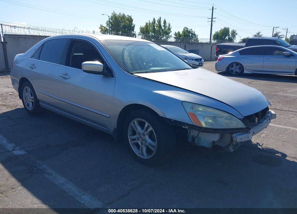 2007 HONDA ACCORD 2.4 EX VIN: 1HGCM56727A044106