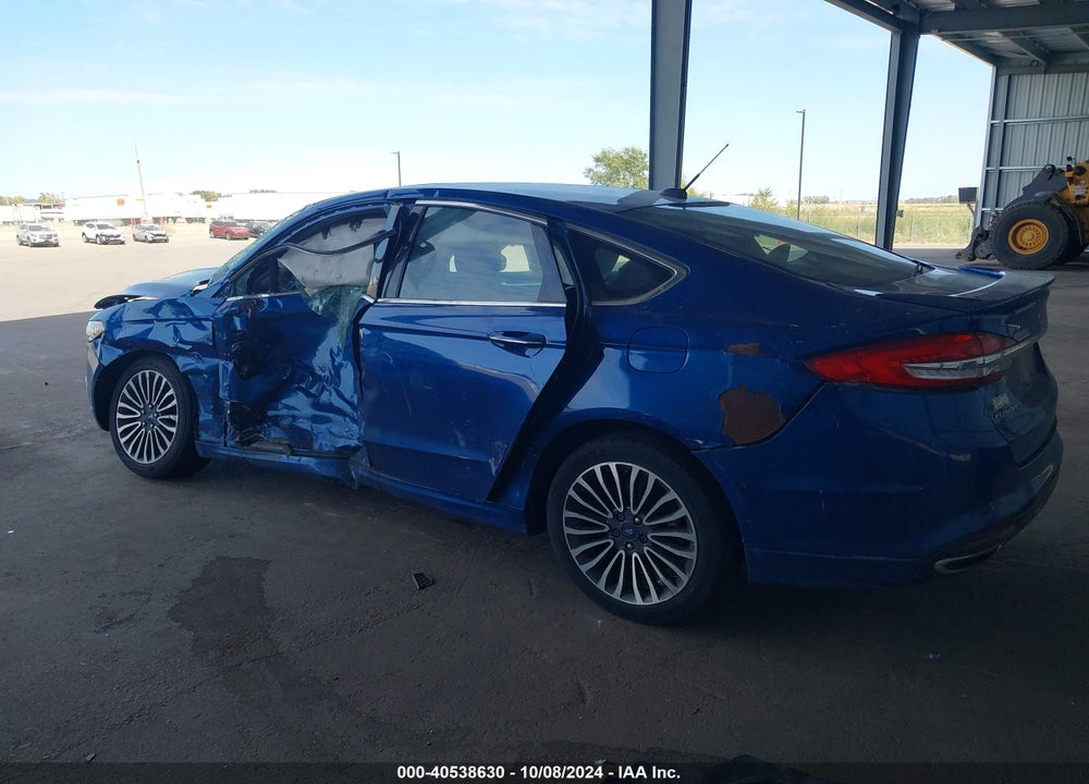 2018 FORD FUSION TITANIUM VIN: 3FA6P0D90JR155668
