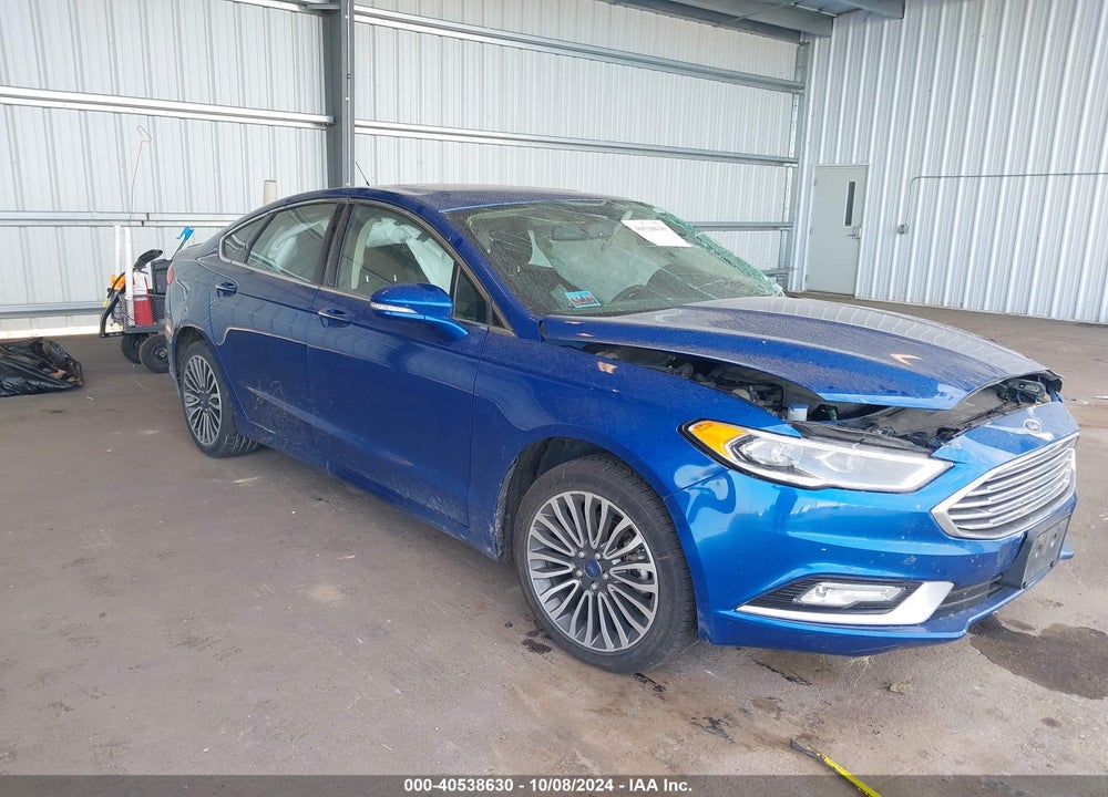 2018 FORD FUSION TITANIUM VIN: 3FA6P0D90JR155668