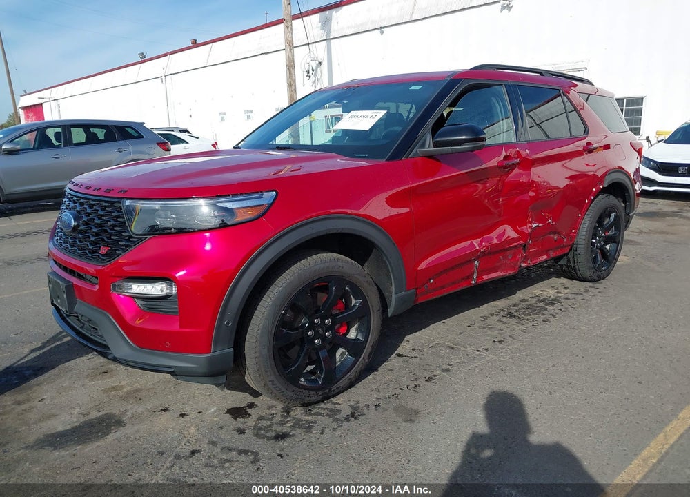 2021 FORD EXPLORER ST VIN: 1FM5K8GC3MGA72592