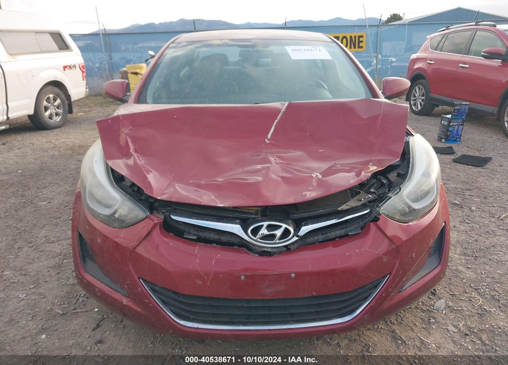 2016 HYUNDAI ELANTRA SE VIN: 5NPDH4AEXGH693197