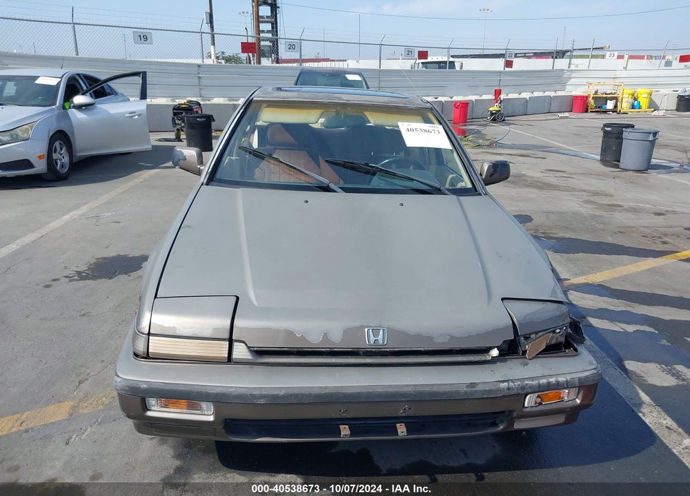 1989 HONDA ACCORD SEI VIN: 1HGCA5653KA012300