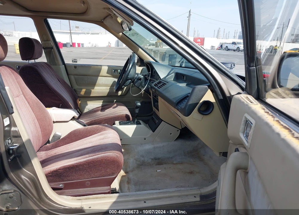 1989 HONDA ACCORD SEI VIN: 1HGCA5653KA012300