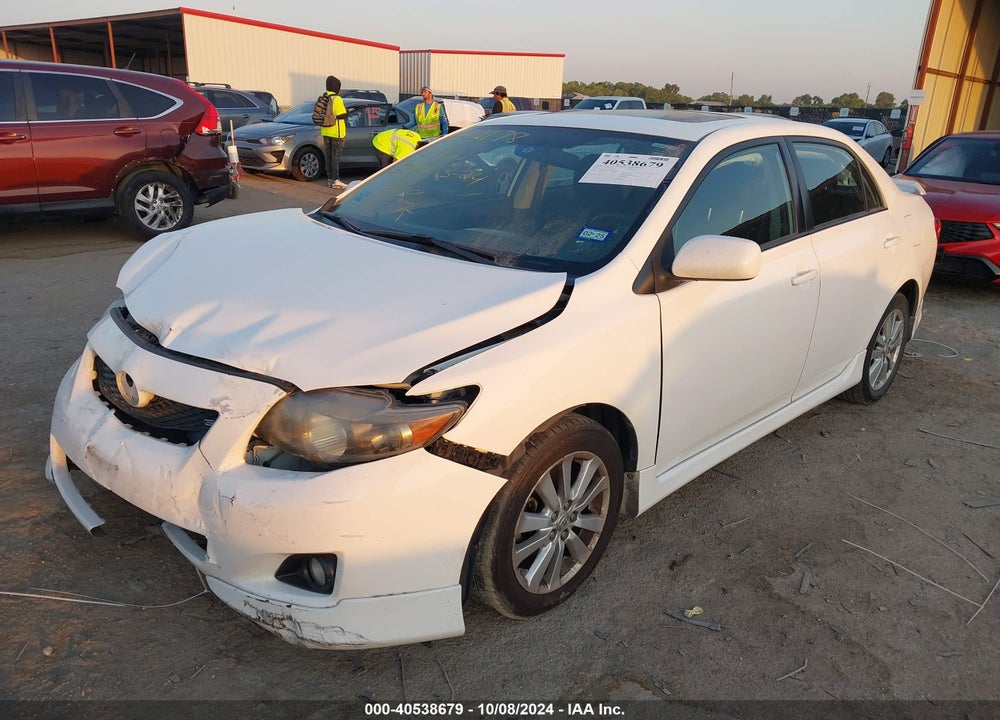 2010 TOYOTA COROLLA S VIN: 2T1BU4EEXAC457804
