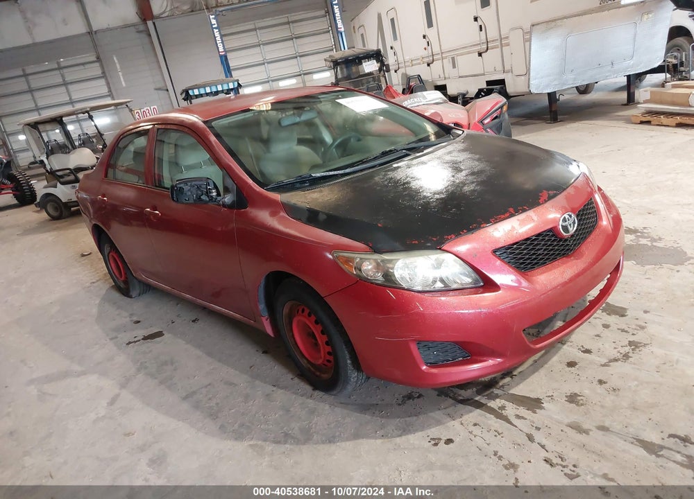 2009 TOYOTA COROLLA LE VIN: JTDBL40E29J001256