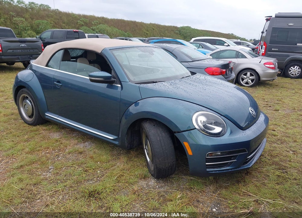 2018 VOLKSWAGEN BEETLE 2.0T COAST/2.0T S/SE VIN: 3VW5DAAT8JM503862