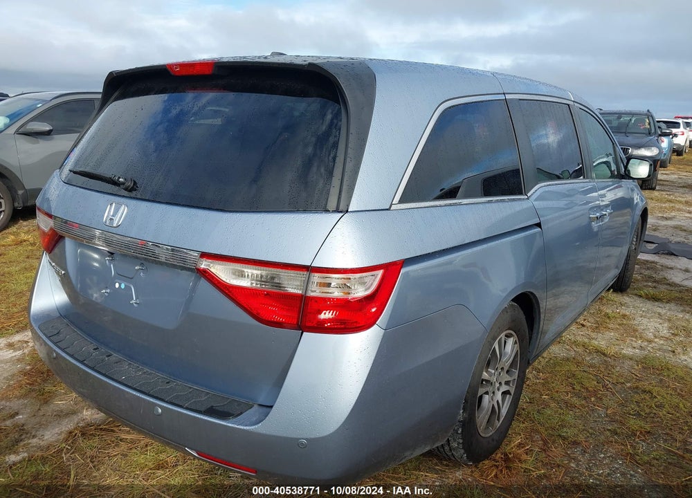 2013 HONDA ODYSSEY EX-L VIN: 5FNRL5H64DB032610