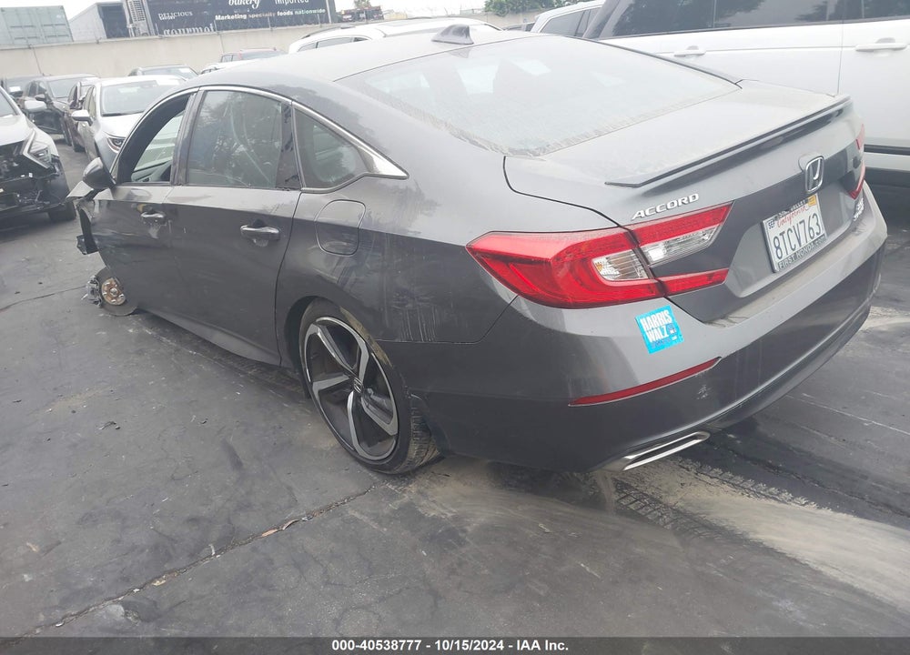 2020 HONDA ACCORD SPORT 2.0T VIN: 1HGCV2F34LA020795