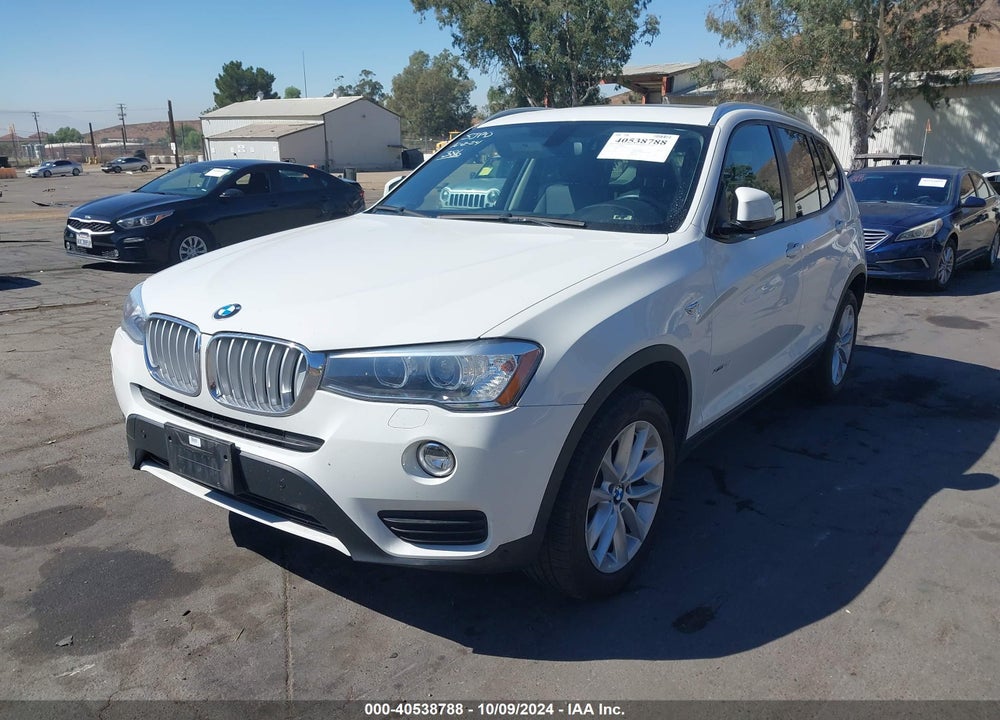 2016 BMW X3 XDRIVE28I VIN: 5UXWX9C50G0D80339