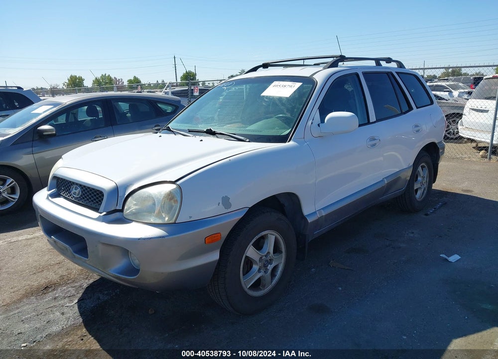 2003 HYUNDAI SANTA FE GLS/LX VIN: KM8SC73D83U344241