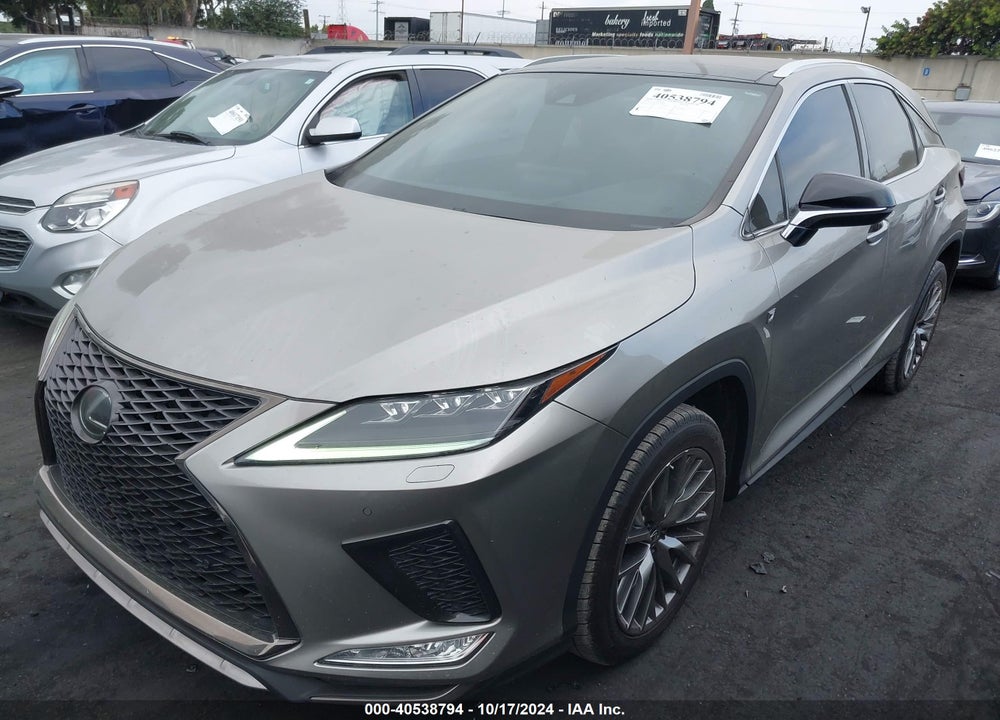 2020 LEXUS RX 350 F SPORT PERFORMANCE VIN: 2T2YZMDA7LC228392