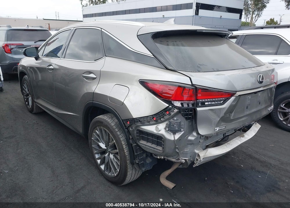 2020 LEXUS RX 350 F SPORT PERFORMANCE VIN: 2T2YZMDA7LC228392