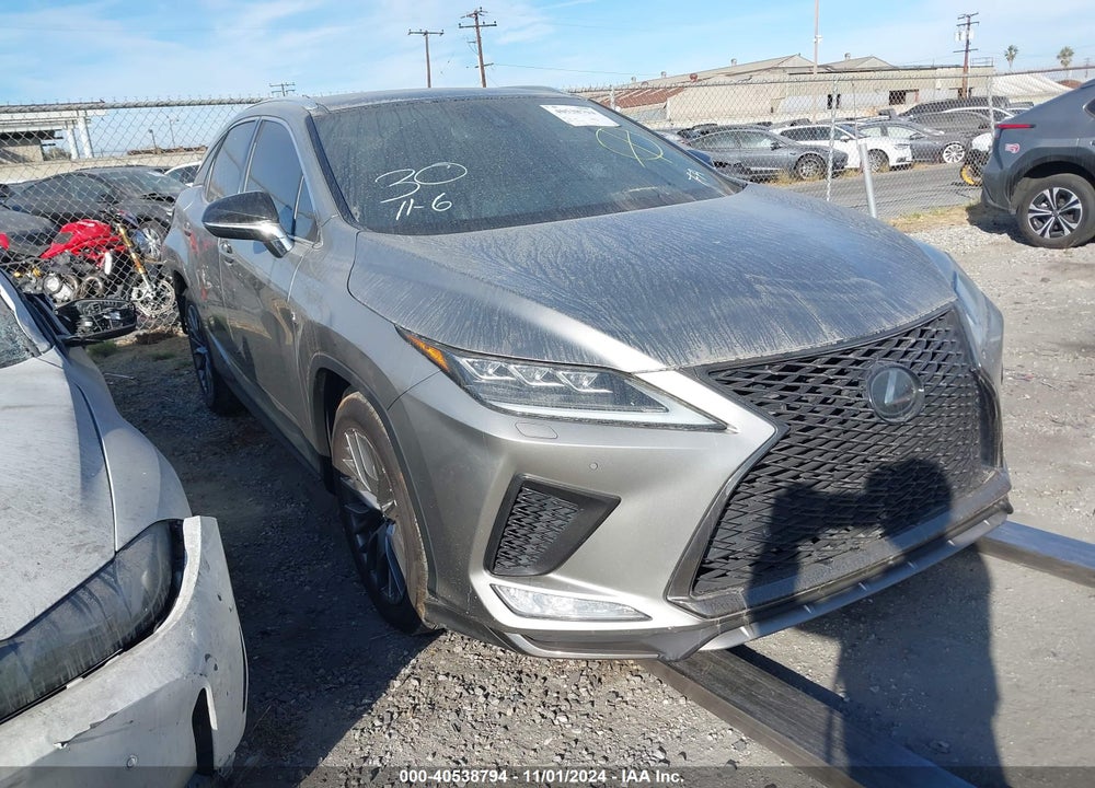 2020 LEXUS RX 350 F SPORT PERFORMANCE VIN: 2T2YZMDA7LC228392