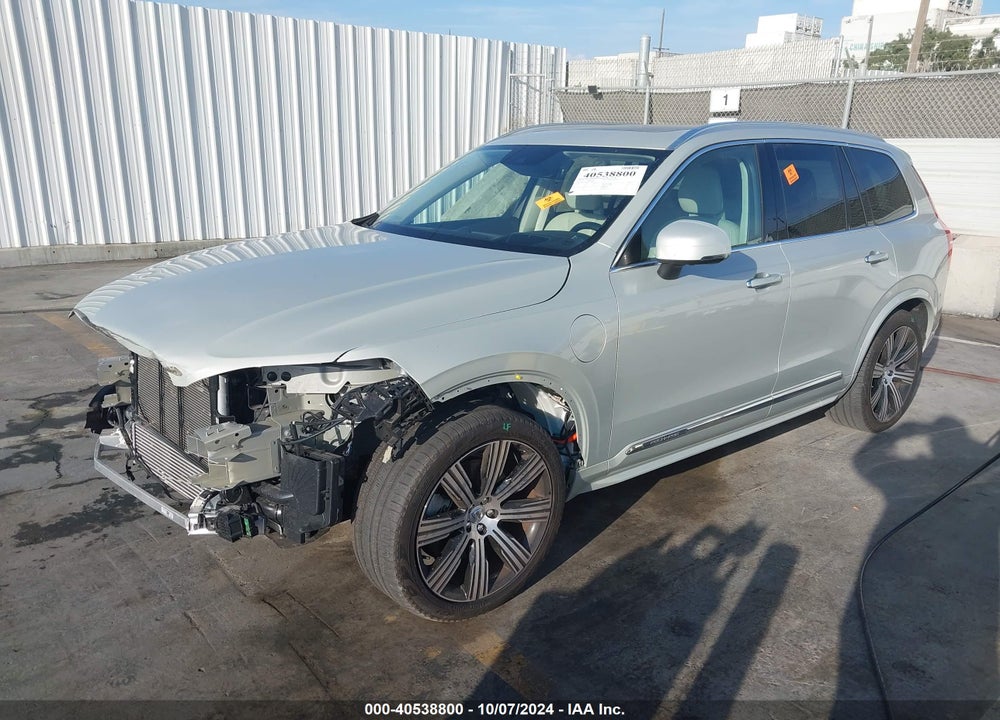 2022 VOLVO XC90 RECHARGE PLUG-IN HYBRID T8 INSCRIPTION 7 PASSENGER VIN: YV4BR0CL7N1814892