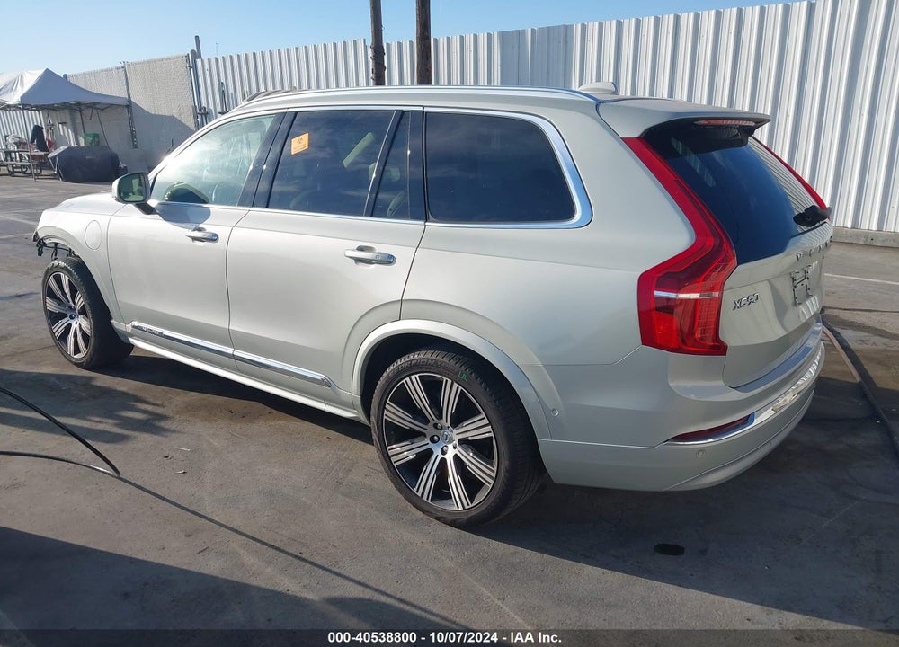 2022 VOLVO XC90 RECHARGE PLUG-IN HYBRID T8 INSCRIPTION 7 PASSENGER VIN: YV4BR0CL7N1814892