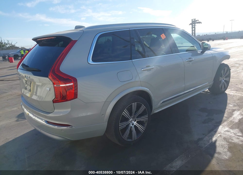 2022 VOLVO XC90 RECHARGE PLUG-IN HYBRID T8 INSCRIPTION 7 PASSENGER VIN: YV4BR0CL7N1814892